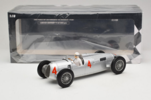 Auto Union Typ C #4 A. Varzi 2nd Place Monaco GP 1936 Minichamps 1:18 155361004 Μέταλλο - εικόνα 6 από 6