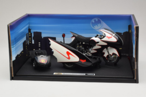 Batcycle & Sidecar Batman TV Series Hot Wheels 1:18 R0006 Μέταλλο