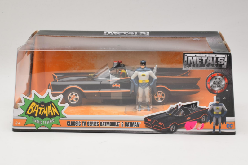 Batmobile Με Φιγούρα Batman Metals Diecast 1:24 Batmobile Με Φιγούρα Batman Metals Diecast 1:24 98259 Μέταλλο