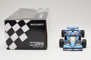 Benetton B195 Renault #1 M. Schumacher Benetton Formula French Grand Prix Winner 1995 Minichamps 1:18 100950001 Μέταλλο - εικόνα 6 από 7