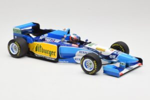 Benetton Renault B195 #1 M. Schumacher Winner Belgian GP 1995 Minichamps 1:18 510952901 Μέταλλο - εικόνα 4 από 6