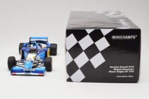 Benetton Renault B195 #1 M. Schumacher Winner Belgian GP 1995 Minichamps 1:18 510952901 Μέταλλο - εικόνα 6 από 6