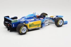 Benetton Renault B195 #1 M. Schumacher Winner German GP 1995 Minichamps 1:18 510952701 Μέταλλο - εικόνα 2 από 6