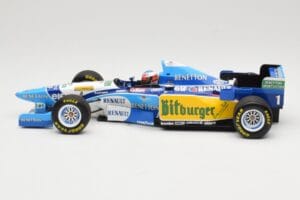 Benetton Renault B195 #1 M. Schumacher Winner German GP 1995 Minichamps 1:18 510952701 Μέταλλο - εικόνα 3 από 6