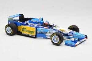 Benetton Renault B195 #1 M. Schumacher Winner German GP 1995 Minichamps 1:18 510952701 Μέταλλο - εικόνα 4 από 6