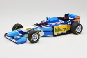 Benetton Renault B195 #1 M. Schumacher Winner Monaco GP 1995 Minichamps 1:18 510952301 Μέταλλο