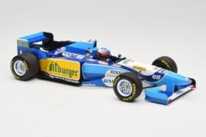 Benetton Renault B195 #1 M. Schumacher Winner Pacific GP F1 World Champion 1995 Minichamps 1:18 510953301 Μέταλλο - εικόνα 4 από 6