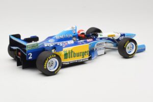 Benetton Renault B195 #2 J. Herbert Winner British GP 1995 Minichamps 1:18 110950802 Μέταλλο - εικόνα 2 από 6