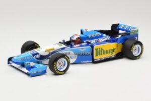 Benetton Renault B195 #2 J. Herbert Winner British GP 1995 Minichamps 1:18 110950802 Μέταλλο
