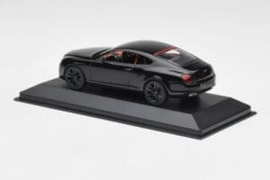 Bentley Continental GT Μαύρο Με Μαύρες Ζάντες Minichamps 1:43 BENTLEY002 Μέταλλο - εικόνα 3 από 4