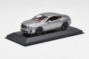 Bentley Continental GT Γκρι Με Μαύρες Ζάντες Minichamps 1:43 BENTLEY001 Μέταλλο - εικόνα 2 από 4
