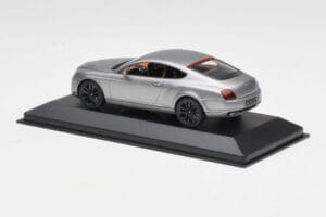 Bentley Continental GT Γκρι Με Μαύρες Ζάντες Minichamps 1:43 BENTLEY001 Μέταλλο - εικόνα 3 από 4