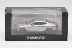 Bentley Continental GT Γκρι Με Μαύρες Ζάντες Minichamps 1:43 BENTLEY001 Μέταλλο - εικόνα 4 από 4
