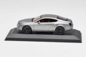 Bentley Continental GT Γκρι Με Μαύρες Ζάντες Minichamps 1:43 BENTLEY001 Μέταλλο