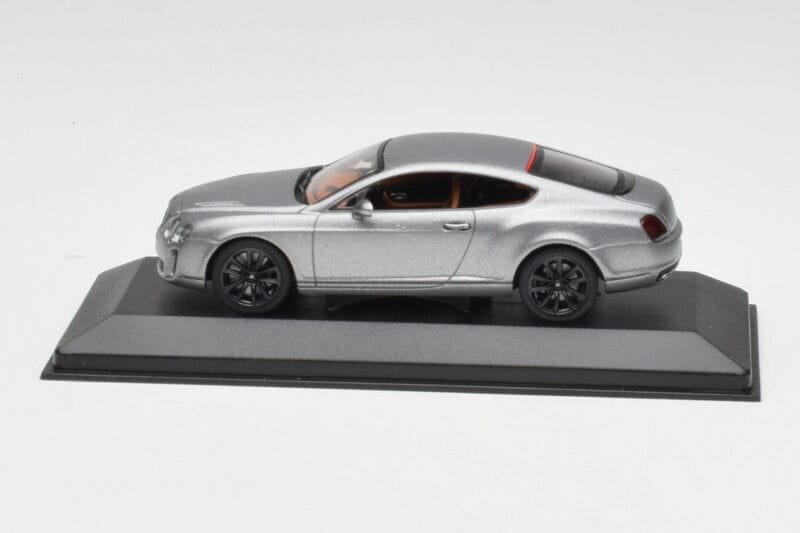 Bentley Continental GT Γκρι Με Μαύρες Ζάντες Minichamps 1:43 BENTLEY001 Μέταλλο