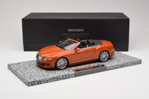 Bentley Continental GT Speed Καμπριολέ Orange Metallic Minichamps 1:18 107139430 Μέταλλο - εικόνα 6 από 6