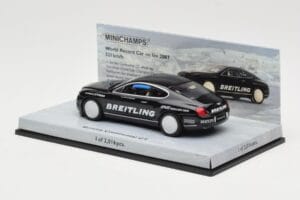 Bentley Continental GT World Record Car on Ice Μαύρο Minichamps 1:43 436139026-O Μέταλλο - εικόνα 3 από 4