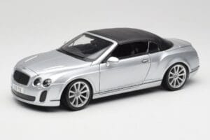 Bentley Continental Supersports Καμπριολέ 1η Γενιά Ασημί Bburago 1:18 18-11037S Μέταλλο