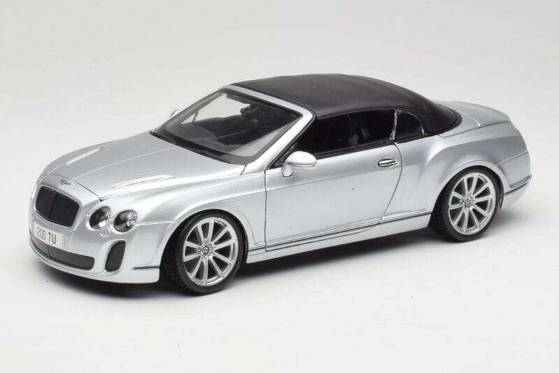 Bentley Continental Supersports Καμπριολέ 1η Γενιά Ασημί Bburago 1:18 18-11037S Μέταλλο