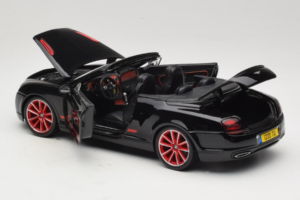 Bentley Continental Supersports ISR Καμπριολέ Μαύρο Με Κόκκινες Ζάντες Bburago 1:18 18-11035 Μέταλλο - εικόνα 5 από 8