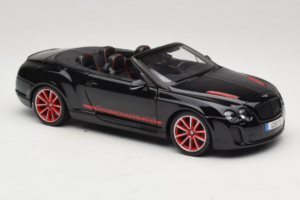 Bentley Continental Supersports ISR Καμπριολέ Μαύρο Με Κόκκινες Ζάντες Bburago 1:18 18-11035 Μέταλλο - εικόνα 6 από 8