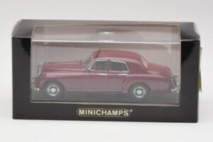 Bentley S1 Continental Flying Spur Μπορντό Minichamps 1:43 436139550 Μέταλλο - εικόνα 4 από 4