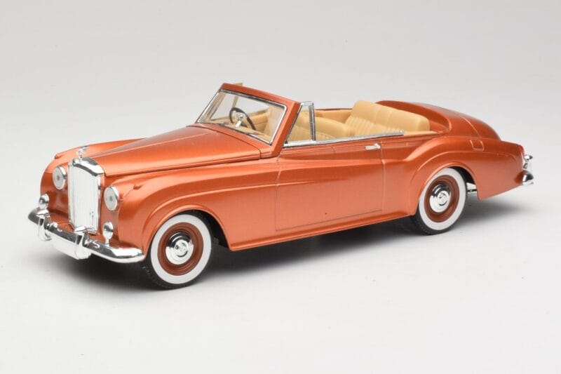 Bentley Type S2 Mulliner Καμπριολέ Tudor Πορτοκαλί Μεταλλικό Solido 1:18 8007 Μέταλλο