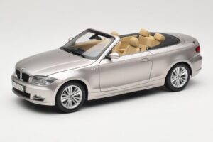 BMW 1 Series E88 Καμπριολέ Mineral Silver Metallic Kyosho 1:18 80430427020 Μέταλλο