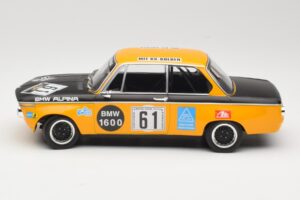 BMW 1600-2 BMW Alpina #61 R. Herzog / N. Lauda DNF 6 Hours Nurburgring 1970 Minichamps 1:18 155702661 Μέταλλο - εικόνα 3 από 6
