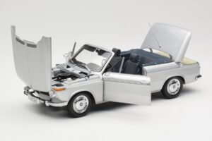 BMW 1600 Καμπριολέ Ασημί Minichamps 1:18 80430145819 Μέταλλο - εικόνα 2 από 8