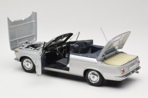 BMW 1600 Καμπριολέ Ασημί Minichamps 1:18 80430145819 Μέταλλο - εικόνα 5 από 8