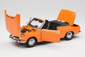BMW 1600 Καμπριολέ Πορτοκαλί Minichamps 1:18 100021030-O Μέταλλο - εικόνα 2 από 8