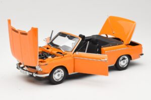 BMW 1600 E10 Καμπριολέ Πορτοκαλί Minichamps 1:18 100021030 Μέταλλο - εικόνα 2 από 8