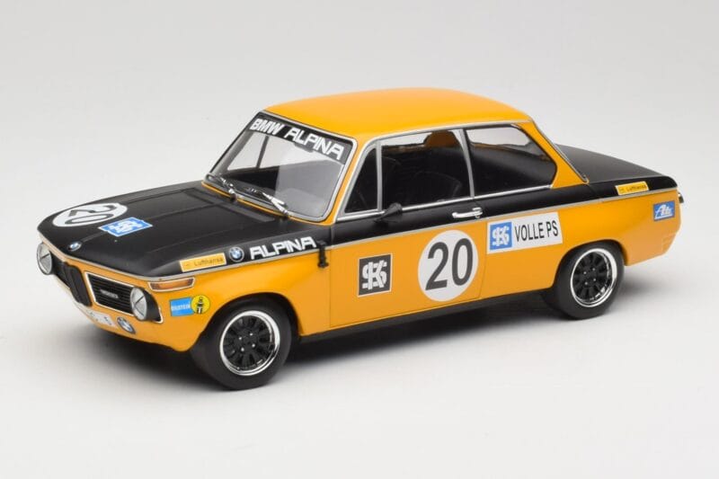 BMW 1600 E10 #20 Alpina H. Marko Class Winner Austria Trophy Salzburg ETCC 1970 Minichamps 1:18 155702620 Μέταλλο