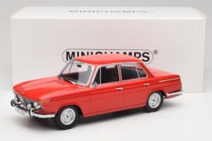 BMW 1800 Ti Καρμίνιο Κόκκινο Minichamps 1:18 107024001 Μέταλλο - εικόνα 6 από 6