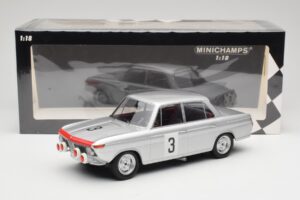 BMW 1800 TiSA #3 D. Glemser / J. Ickx 24 Hours of Spa 1965 Minichamps 1:18 155652903 Μέταλλο - εικόνα 6 από 6
