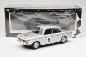 BMW 1800 TiSA #6 J. Munaron / K. Eppelein 24 Hours of Spa 1965 Minichamps 1:18 155652906 Μέταλλο - εικόνα 6 από 6