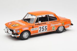 BMW 2002 Jagermeister #255 W. Stiller Rally Monte Carlo 1973 IXO 1:18 18RMC165 Μέταλλο
