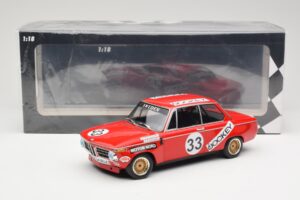 BMW 2002 Jockey Racing #33 B. Tobiasson / L. Nordstrom 6 Hours Nurburgring 1972 Minichamps 1:18 155722633 Μέταλλο - εικόνα 6 από 6