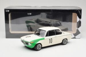 BMW 2002 Tii E10 #10 H. Hahne / D. Quester Winners Nurburgring 1968 Minichamps 1:18 155682710 Μέταλλο - εικόνα 6 από 6