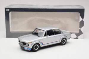 BMW 2002 Turbo E10 Ασημί Minichamps 1:18 155026201 Μέταλλο - εικόνα 6 από 6