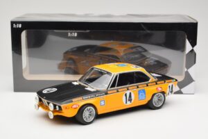 BMW 2800 CS BMW Alpina #14 H. Kelleners / G. Huber Winners 24 Hours of Spa 1970 Minichamps 1:18 155702714 Μέταλλο - εικόνα 6 από 6