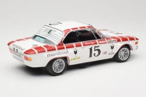 BMW 2800 CS E9 #15 Team Marabout Gaye / S. Braillard 24 Hours of Spa 1972 Minichamps 1:18 155722715 Μέταλλο - εικόνα 2 από 6