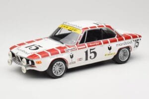 BMW 2800 CS E9 #15 Team Marabout Gaye / S. Braillard 24 Hours of Spa 1972 Minichamps 1:18 155722715 Μέταλλο