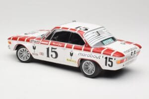 BMW 2800 CS E9 #15 Team Marabout Gaye / S. Braillard 24 Hours of Spa 1972 Minichamps 1:18 155722715 Μέταλλο - εικόνα 5 από 6