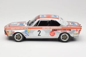 BMW 2800 CS E9 #2 Team Schnitzer J. Fitzpatrick / H. Heyer Winners Grand Prix Touring Cars Nurburgring 1972 Minichamps 1:18 1 - εικόνα 3 από 6