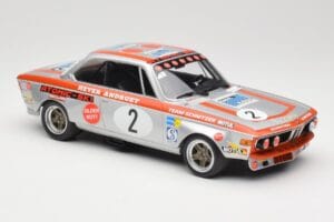 BMW 2800 CS E9 #2 Team Schnitzer J. Fitzpatrick / H. Heyer Winners Grand Prix Touring Cars Nurburgring 1972 Minichamps 1:18 1 - εικόνα 4 από 6