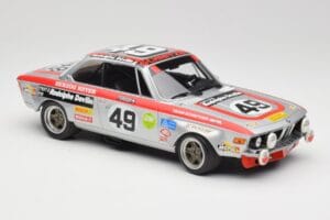 BMW 2800 CS E9 #49 Team Schnitzer G. Herzog / H. Heyer 24 Hours of Spa 1972 Minichamps 1:18 155722749 Μέταλλο - εικόνα 4 από 6