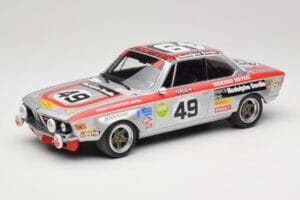 BMW 2800 CS E9 #49 Team Schnitzer G. Herzog / H. Heyer 24 Hours of Spa 1972 Minichamps 1:18 155722749 Μέταλλο