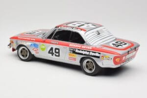 BMW 2800 CS E9 #49 Team Schnitzer G. Herzog / H. Heyer 24 Hours of Spa 1972 Minichamps 1:18 155722749 Μέταλλο - εικόνα 5 από 6